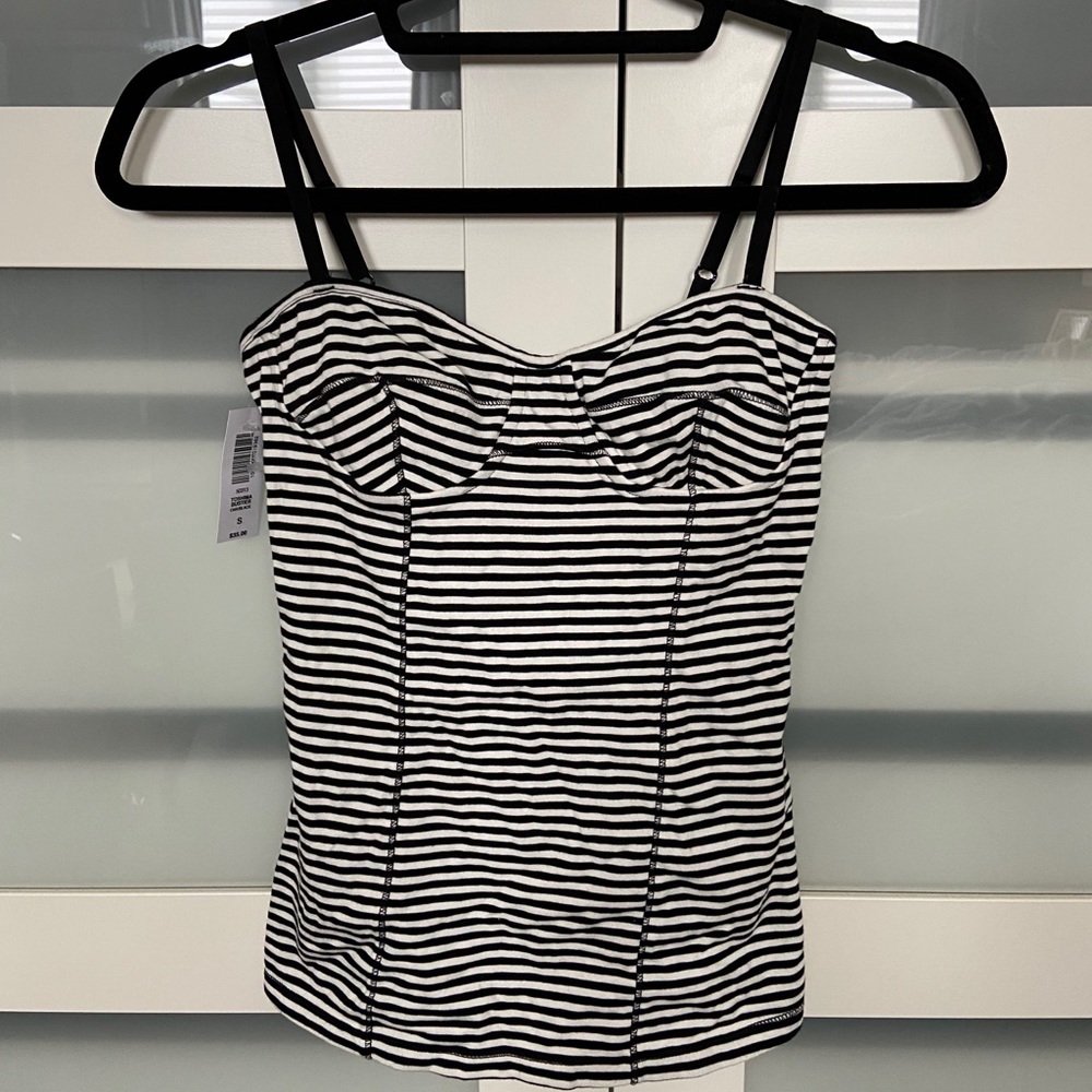 Aritzia Talula Stripe Bustier